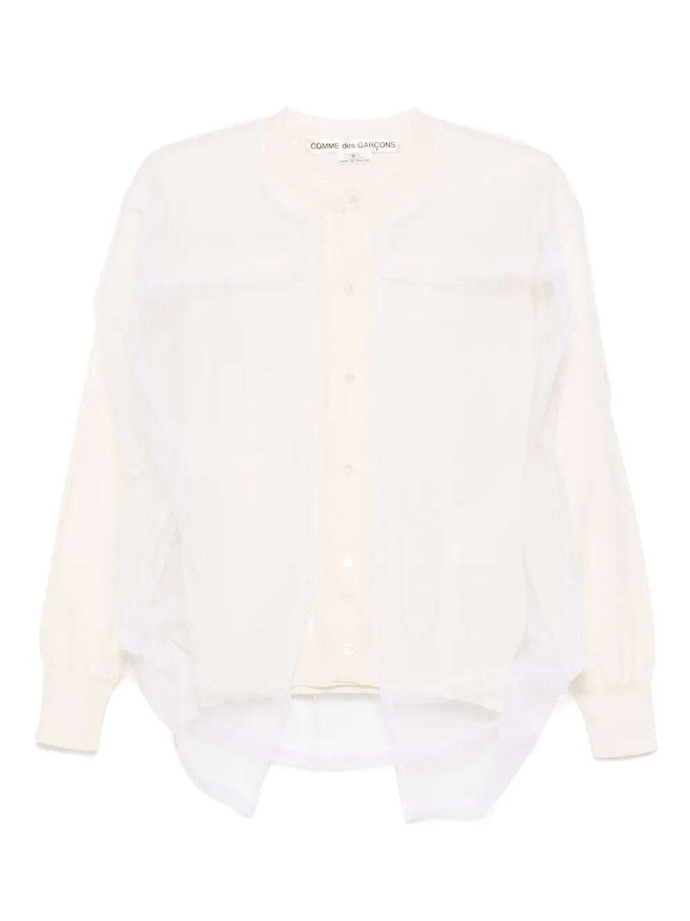 COMME DES GARÇONS WOOL CARDIGAN