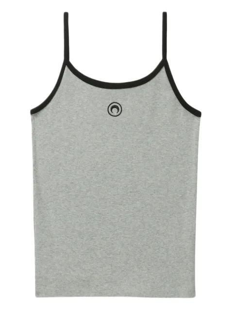 Marine Serre cotton tank top