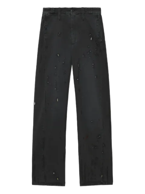 MM6 Maison Margiela paint-splattered jeans