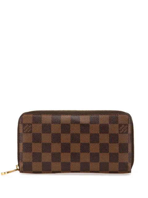 Louis Vuitton Pre-Owned 2011 Damier Ebene Zippy Wallet long wallets