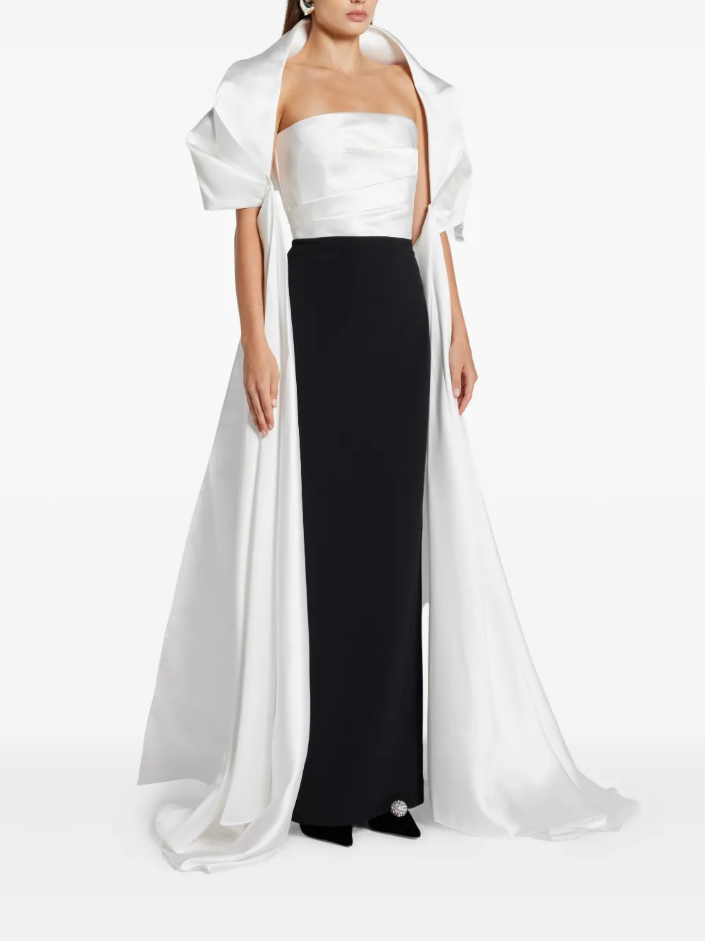 Solace London Vera avondjurk Wit