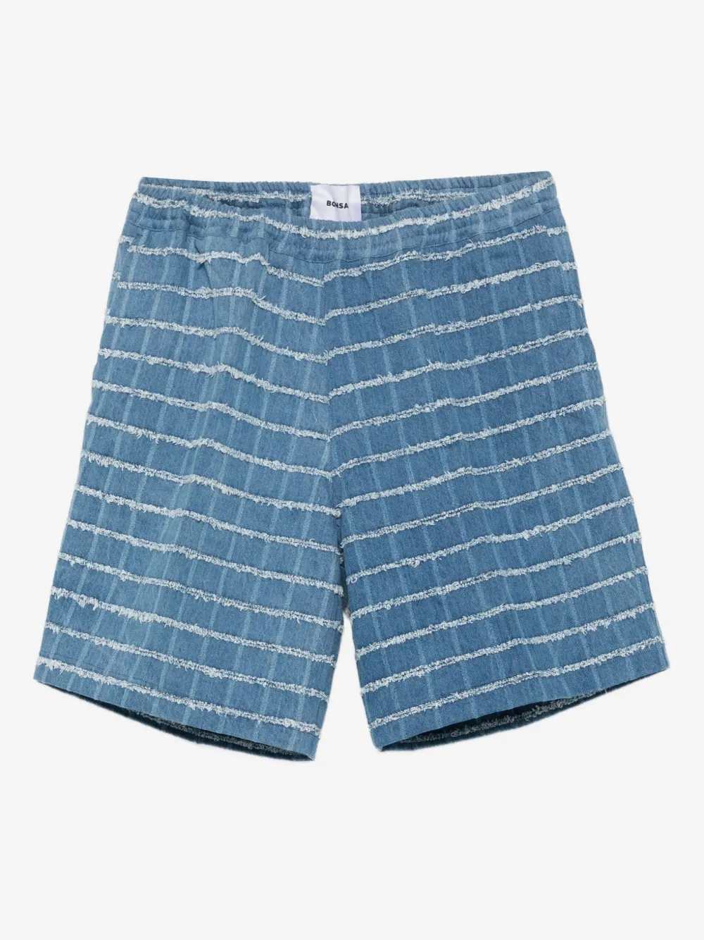 Bonsai check denim shorts | Blue | Image 1