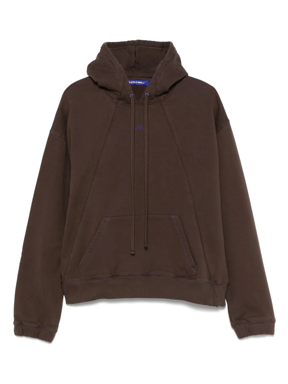 A-COLD-WALL* Hoodie met logodetail Bruin