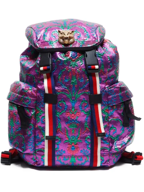 Gucci Pre-Owned 2010-2025 brocade backpack
