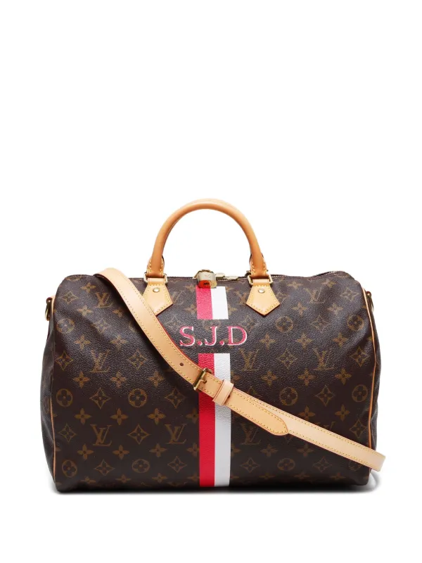 Louis Vuitton Pre-Owned 2015 Keepall 35 Holdall Brown FARFETCH ID