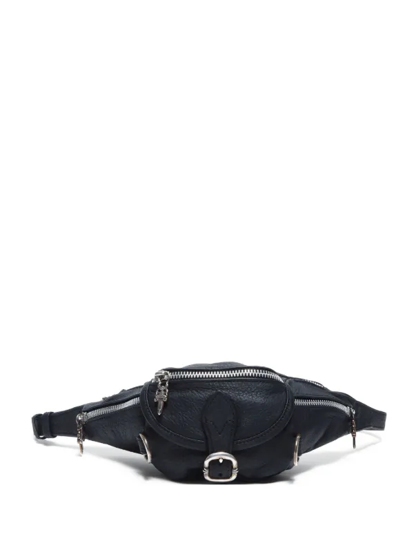 Chrome Hearts 2000-2020 Snat Belt Bag | Black | FARFETCH Chrome Hearts 2000-2020 Snat Belt Bag | Black | FARFETCH