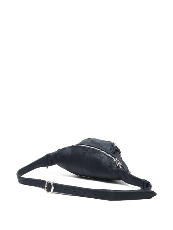 Chrome Hearts 2000-2020 Snat Belt Bag | Black | FARFETCH Chrome Hearts 2000-2020 Snat Belt Bag | Black | FARFETCH
