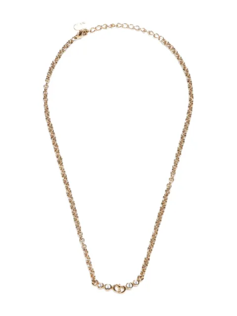 Christian Dior Pre-Owned 1990-2000 CD-logo necklace