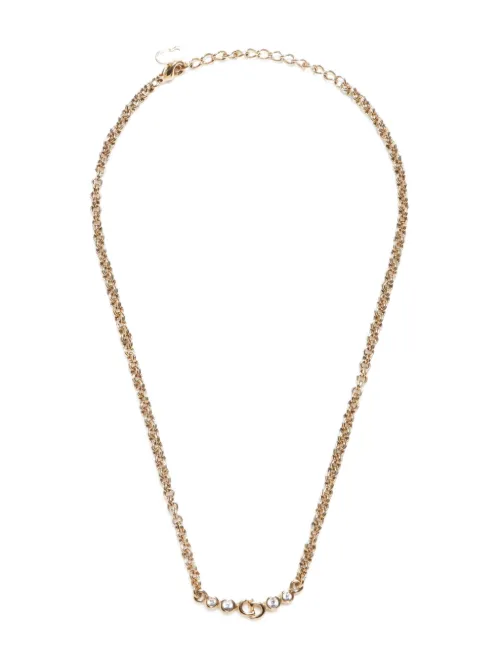 Collier à logo CD (années 1990-2000) - Christian Dior Pre-Owned - Modalova