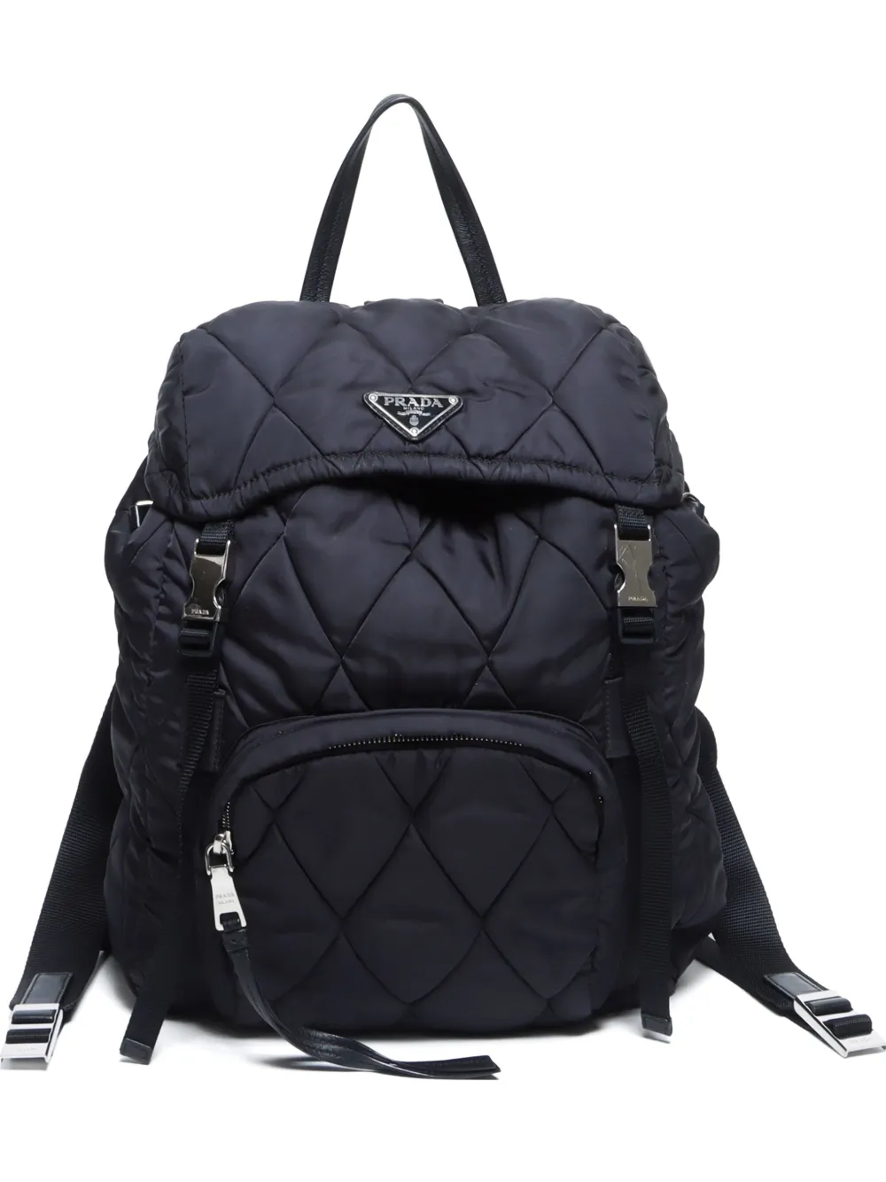 Prada Pre-Owned mochila capitonada 2000-2020 | negro | Image 1