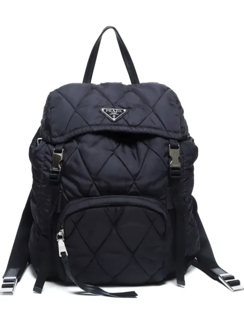 Prada Pre-Owned 2000-2020s quilted backpack