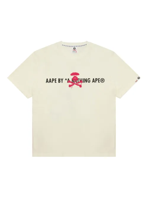T-shirt à logo imprimé - AAPE BY *A BATHING APE® - Modalova