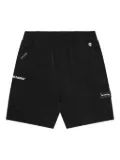 AAPE BY *A BATHING APE® logo-print cargo shorts - Black