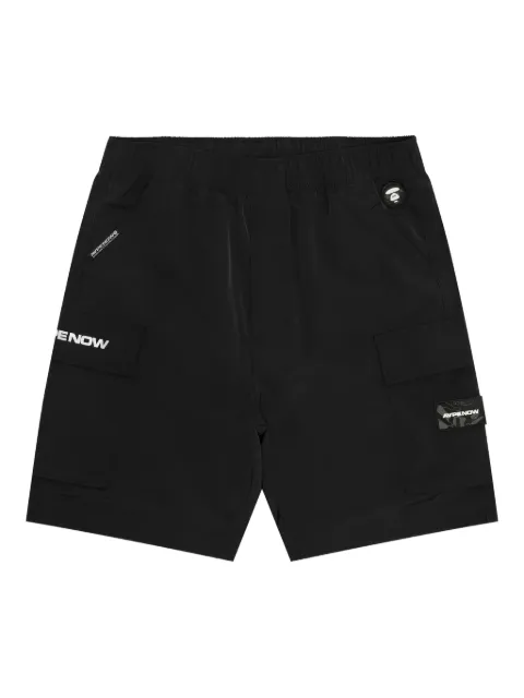 AAPE BY *A BATHING APE® shorts cargo con logo estampado