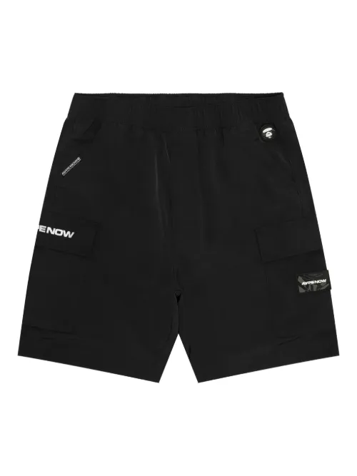 Short cargo à logo imprimé - AAPE BY *A BATHING APE® - Modalova