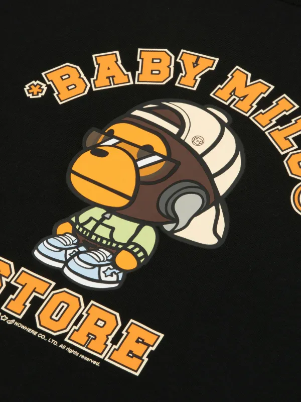 BABY MILO® STORE BY *A BATHING APE® コットン Tシャツ | ブラック