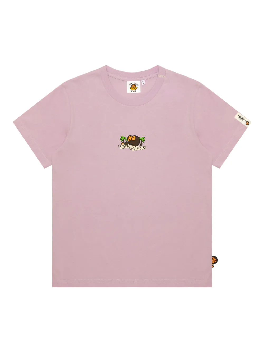 *BABY MILO® STORE BY *A BATHING APE® playera de algodón | rosado | Image 1