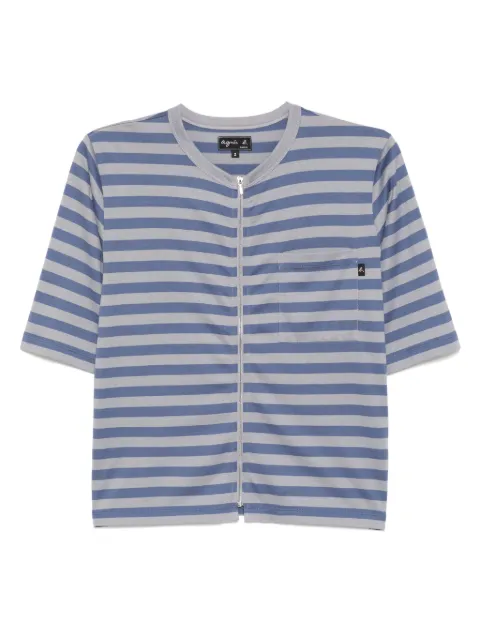 agnès b.  Brando zip T-shirt