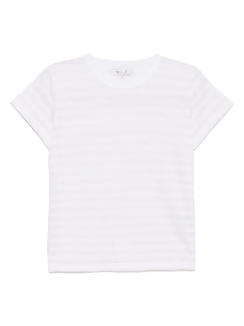 agnès b.  stripe T-shirt
