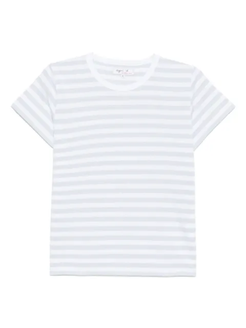 agnès b.  stripe T-shirt