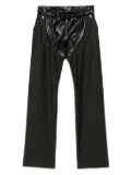 Martine Rose panelled trousers - Green