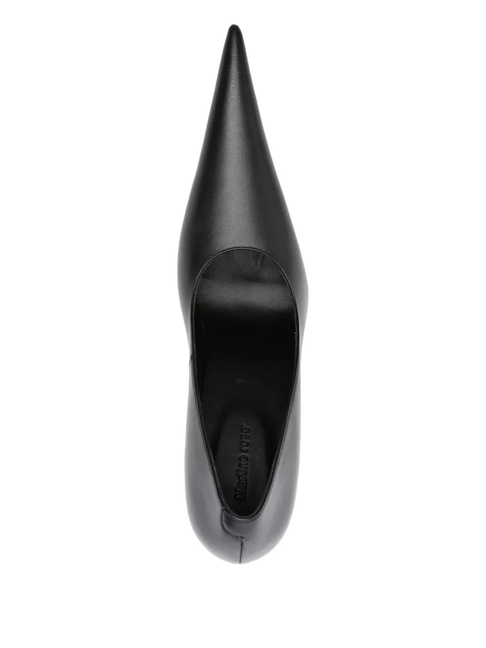 Martine Rose 110mm extended-toe stiletto pumps Black