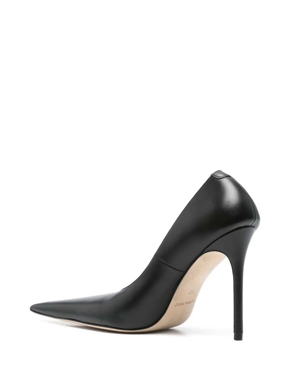 Martine Rose 110mm extended-toe stiletto pumps Black