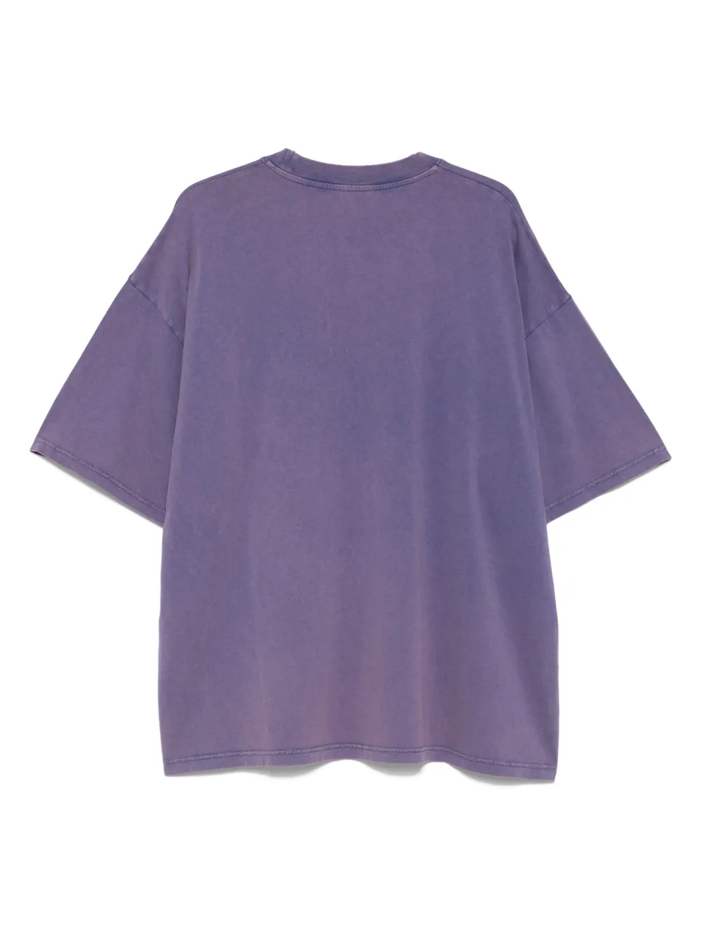 Martine Rose T-shirt met logoprint Paars
