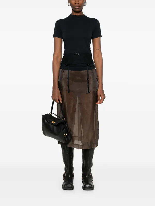 Balenciaga Lingerie T-Shirt | Blue | FARFETCH