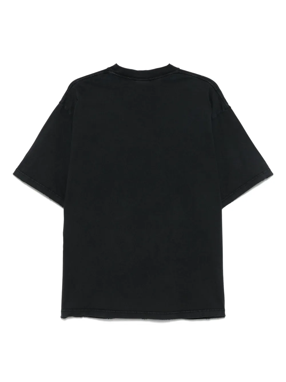 Balenciaga T-shirt met geborduurd logo Zwart