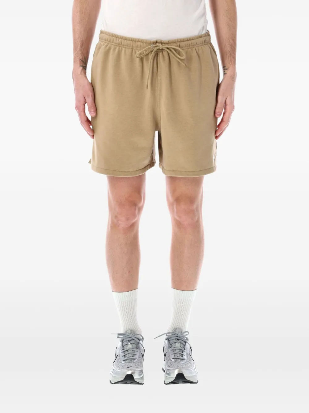 Nike Club track shorts | Neutrals | Image 1