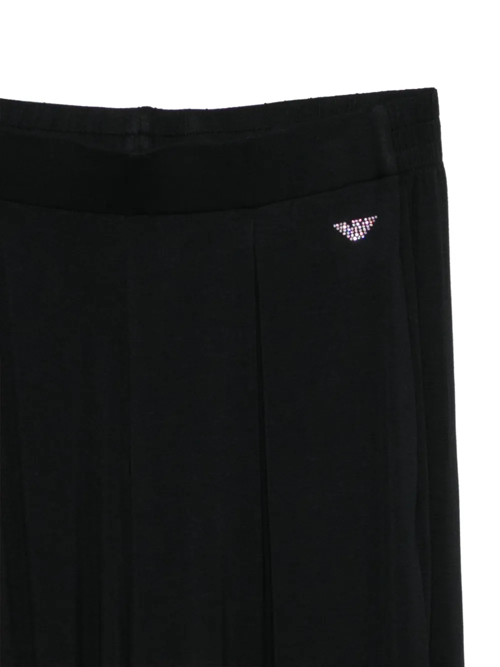 Emporio Armani Pyjamabroek verfraaid met logo Zwart