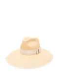 Alexander McQueen bow-detailing trilby - Neutrals