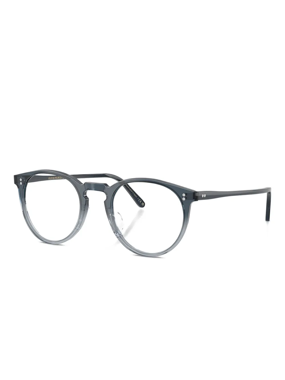 Oliver Peoples O'Malley round-frame glasses Blauw