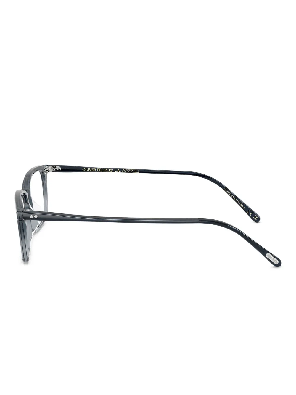 Oliver Peoples Neylan rectangle-frame glasses Blauw