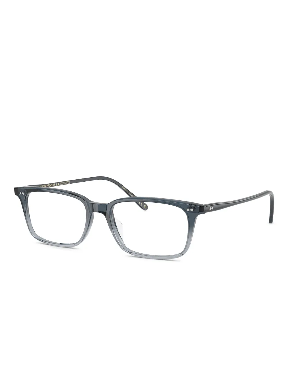 Oliver Peoples Neylan rectangle-frame glasses Blauw