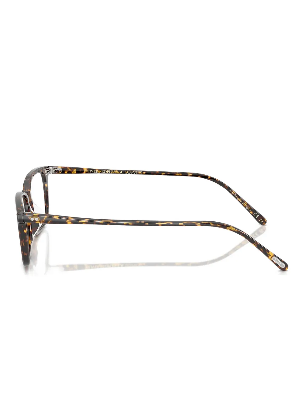 Oliver Peoples Neylan tortoiseshell-pattern glasses Bruin