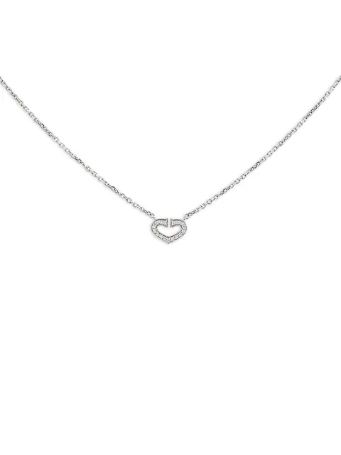 Cartier collar Coeur et Symbole en oro blanco de 18kt con diamantes