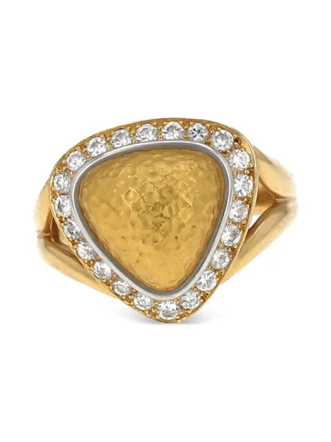 Chaumet anillo Chaumet en oro amarillo de 18kt con diamantes