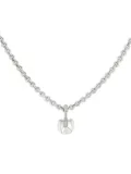 Chaumet 18K white gold diamond pendant necklace - Silver