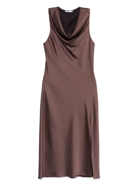 Patrizia Pepe satin midi dress