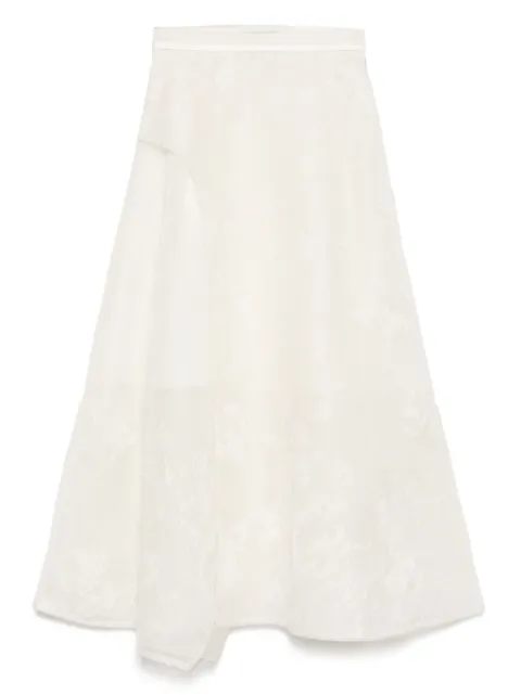 SHIATZY CHEN falda estampada
