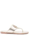 Valentino Garavani VLogo Signature sandals - Gold