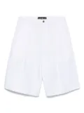 Department 5 logo-patch shorts - White
