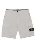 Stone Island Compass-badge cargo shorts - Grey