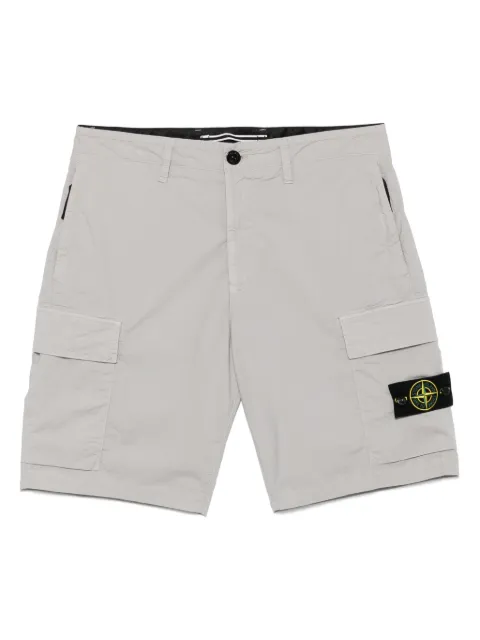 Stone Island Compass-badge cargo shorts