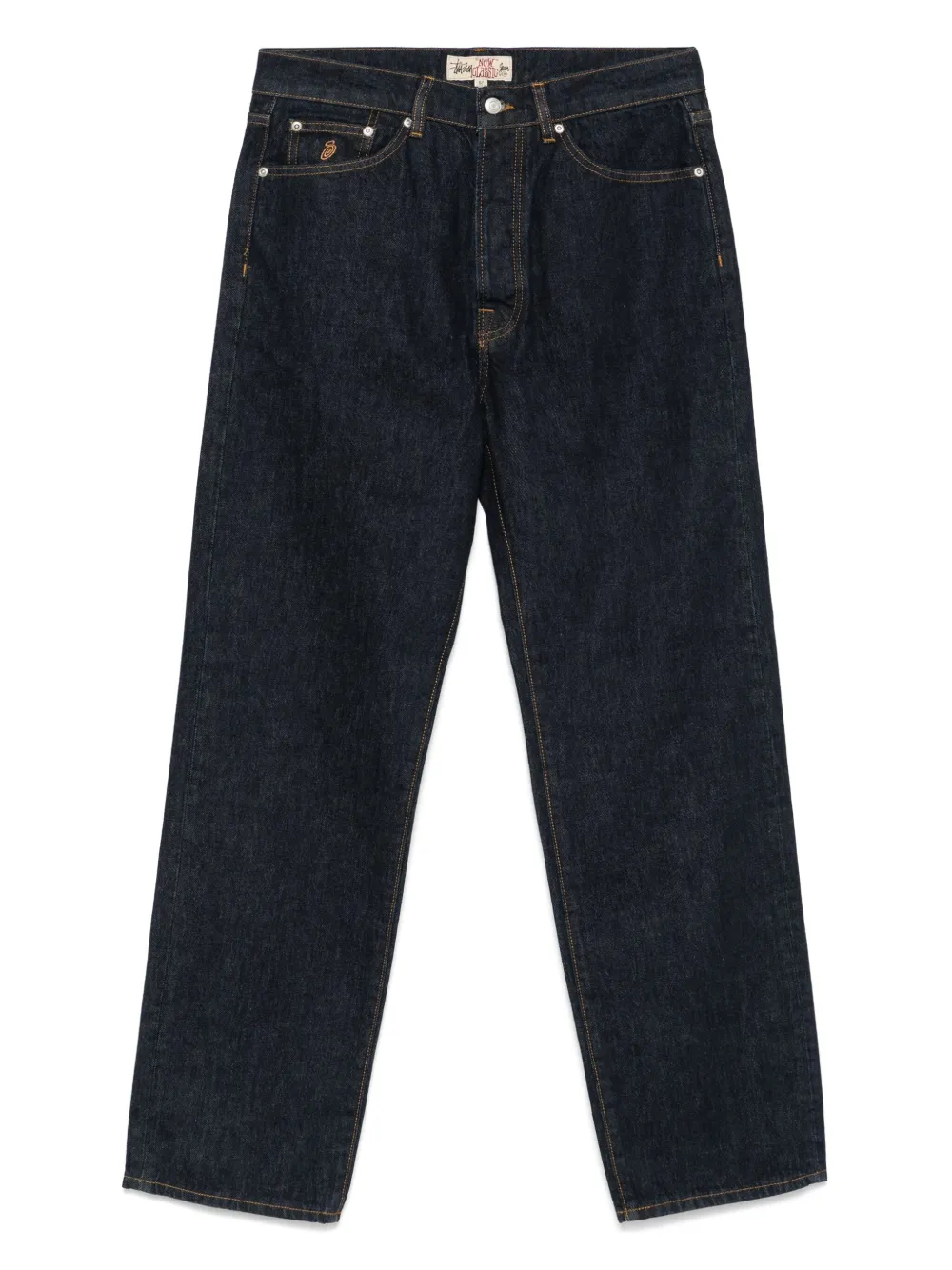 Stüssy logo-patch jeans | Blue | Image 1