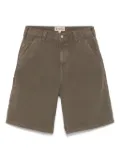 Stüssy washed-effect canvas shorts - Brown