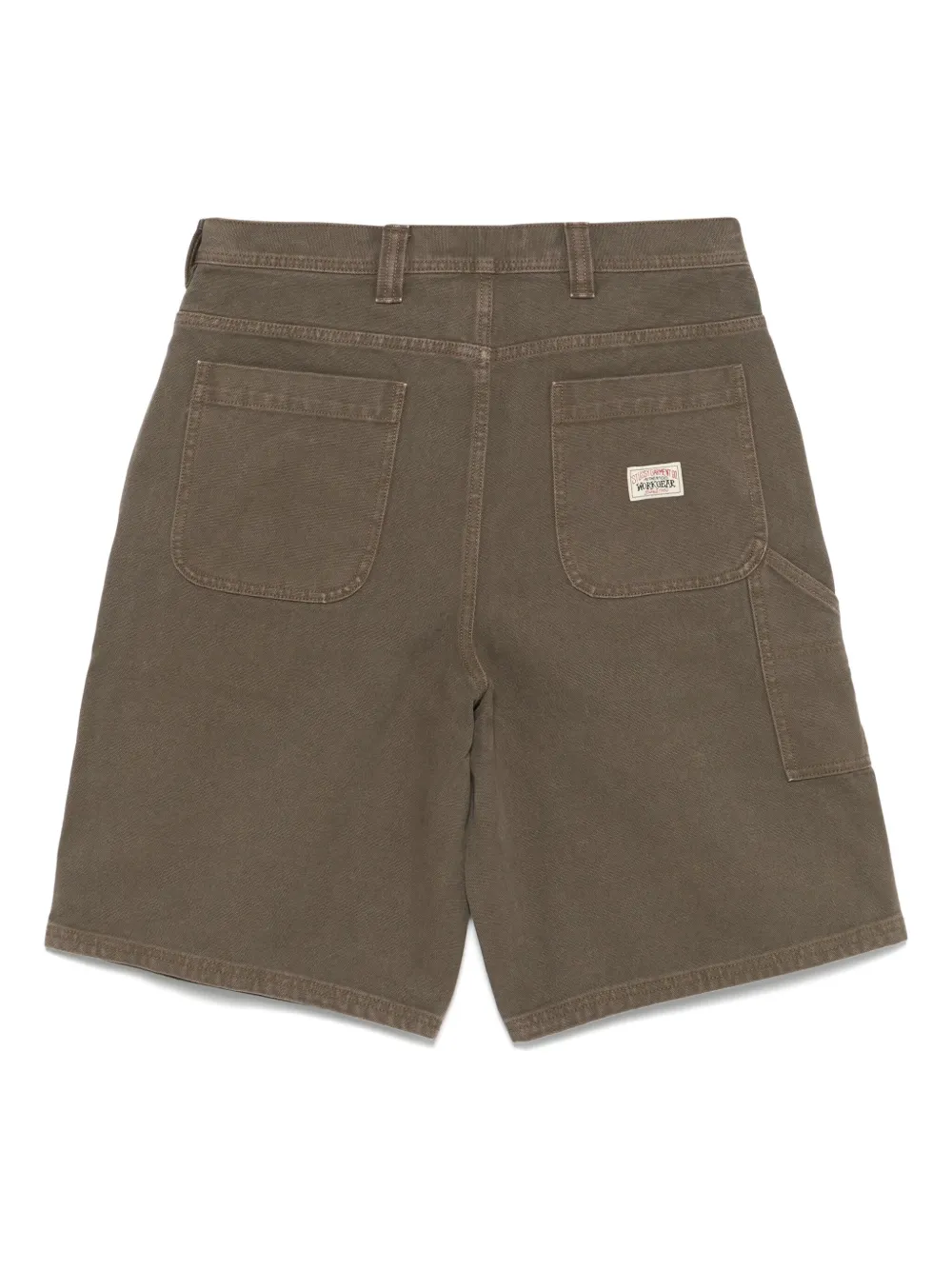 Stüssy washed-effect canvas shorts | Knee-Length Shorts | Image 2