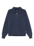 Stüssy half-zip sweatshirt - Blue